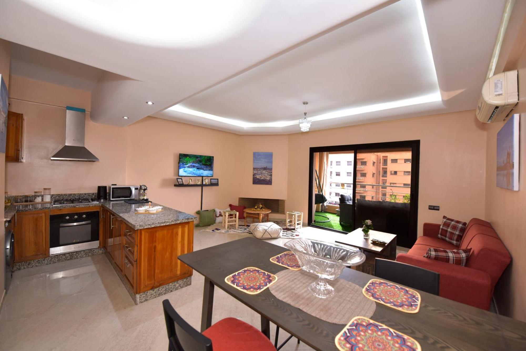 Cozy In Hay Charaf District, Marrakech Appartement